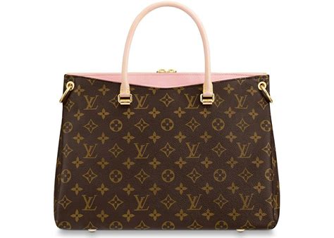 Louis Vuitton Pallas Monogram MM Rose Poudre